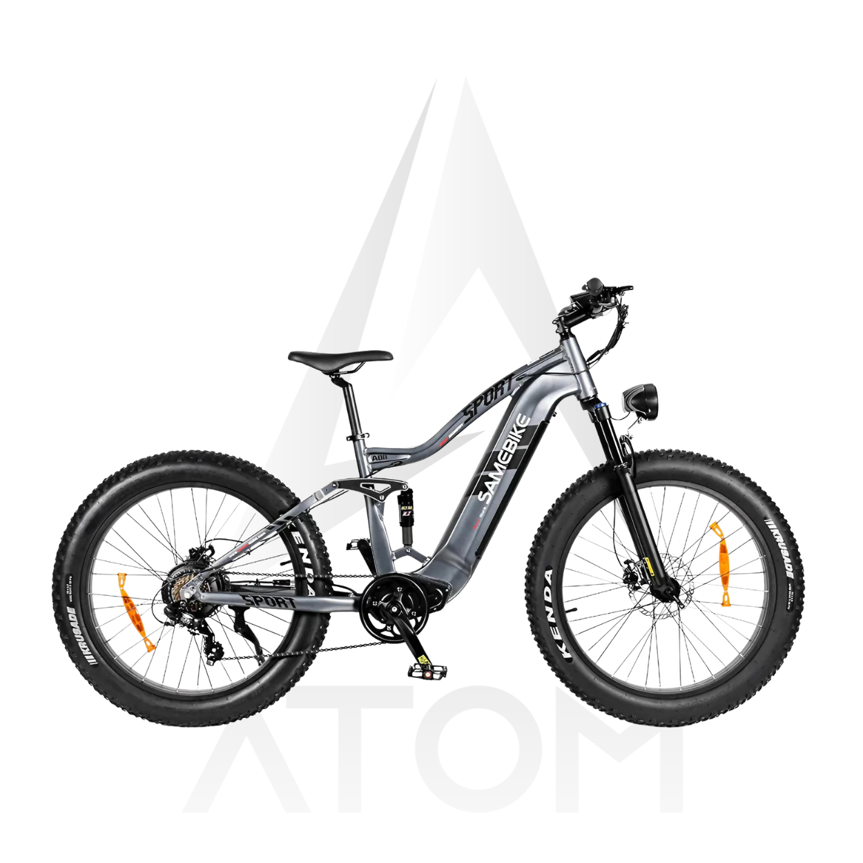 Vélo électrique Fatbike | Samebike RS-A08 | 750 W | V-max 25 km/h | Autonomie 80 km - Atom Motors