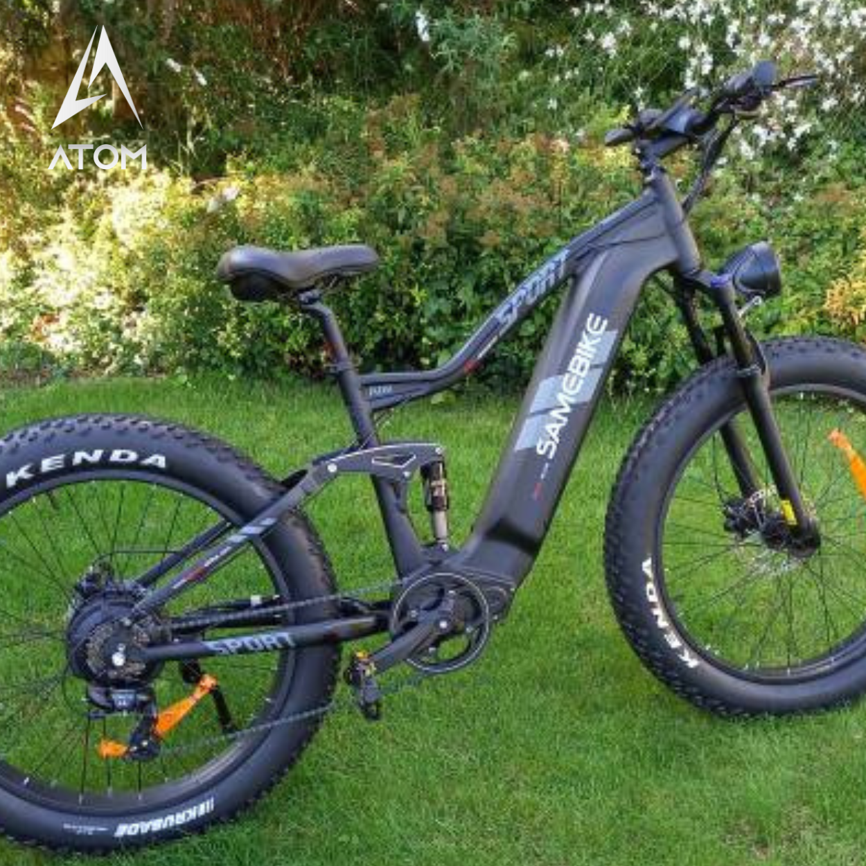 Vélo électrique Fatbike | Samebike RS-A08 | 750 W | V-max 25 km/h | Autonomie 80 km - Atom Motors