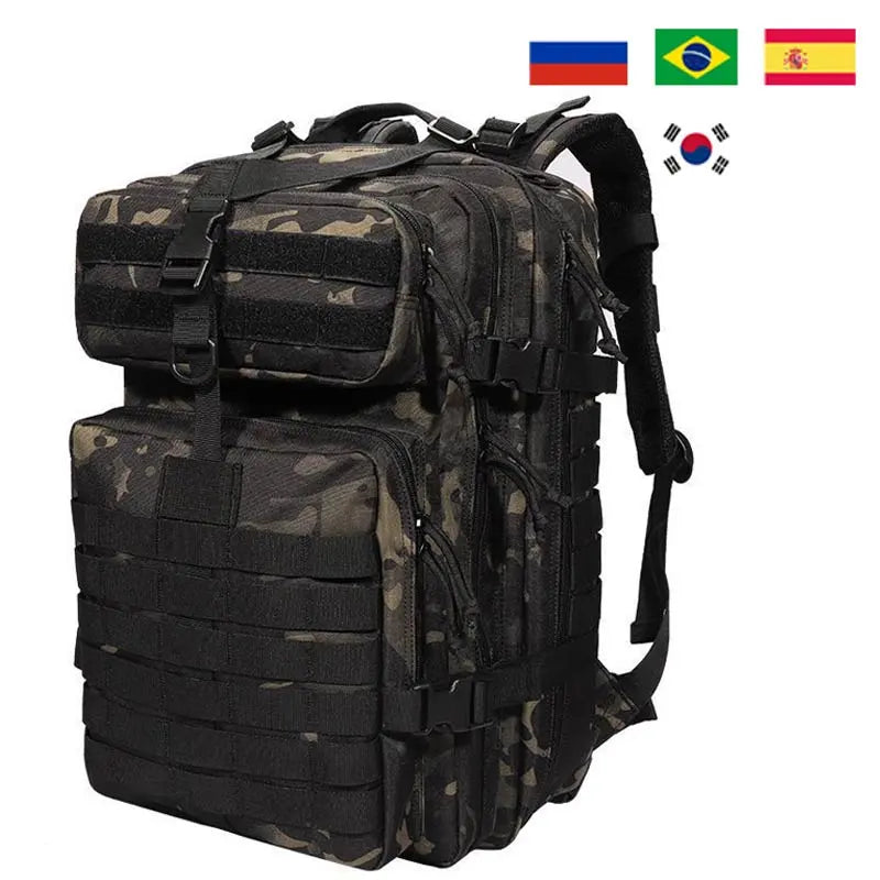 Sac à Dos Tactique Militaire | 25L et 50 L - Atom Motors