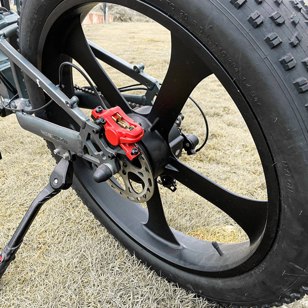 Vélo électrique Fatbike | COSWHEEL T26 | 1000W | V-max 25 km/h | Autonomie 140 km - Atom Motors