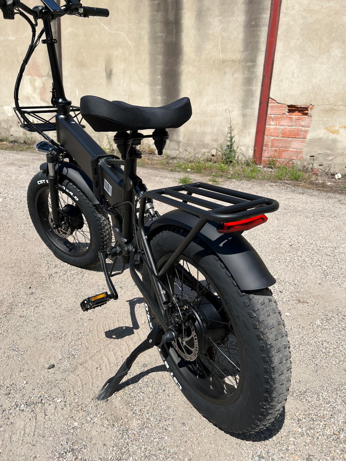 Vélo électrique Fatbike | Atom Ride JY03 | 750 W | V-max 25 km/h | Autonomie 105 km - Atom Motors
