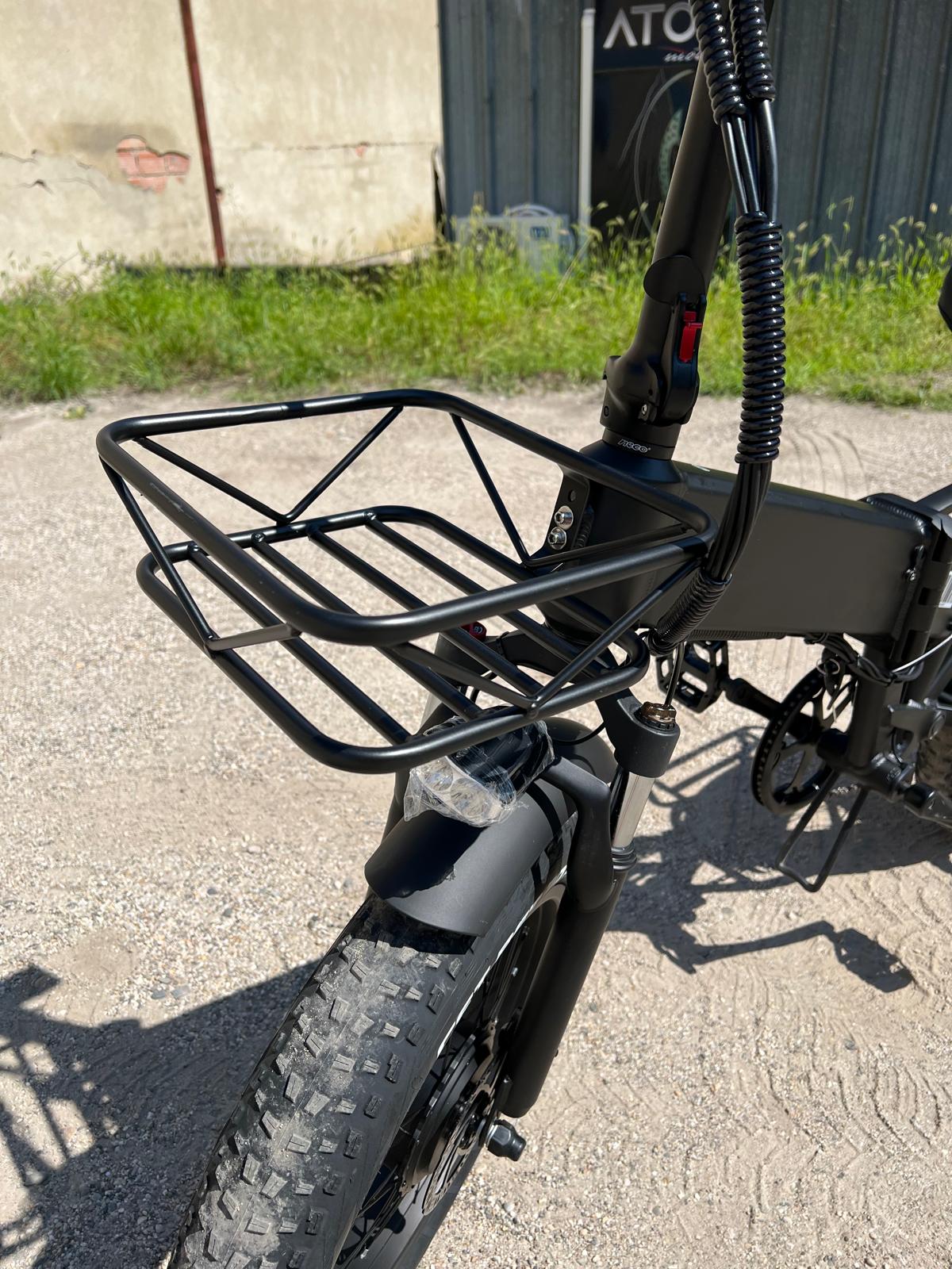 Vélo électrique Fatbike | Atom Ride JY03 | 750 W | V-max 25 km/h | Autonomie 105 km - Atom Motors