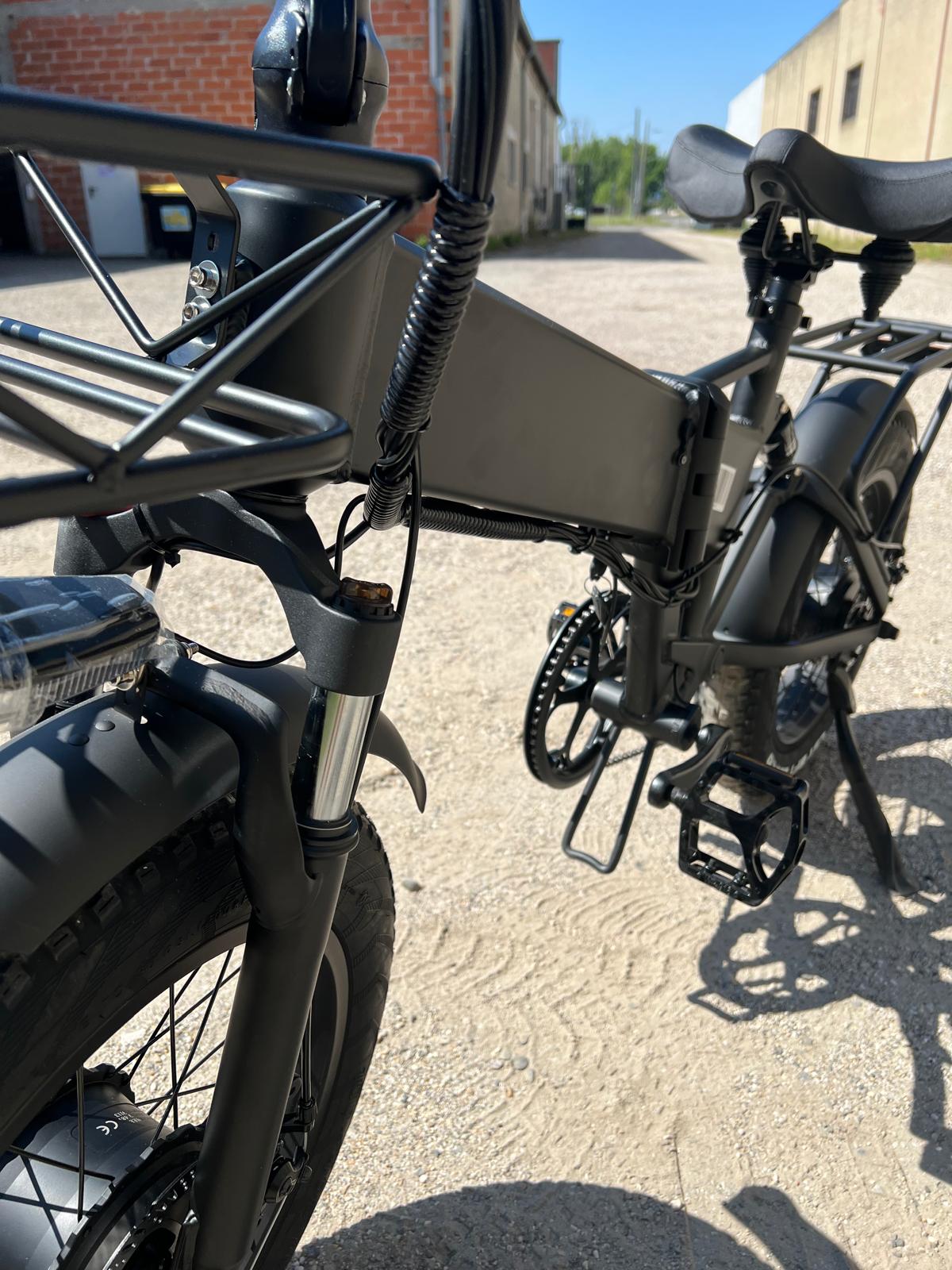 Vélo électrique Fatbike | Atom Ride JY03 | 750 W | V-max 25 km/h | Autonomie 105 km - Atom Motors