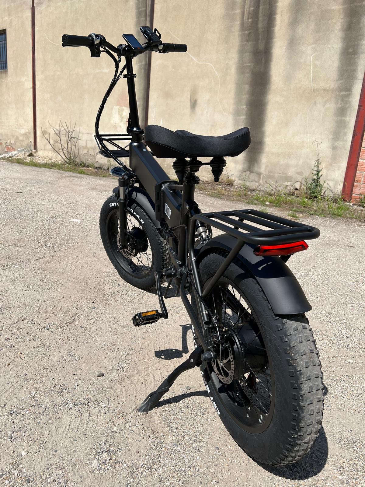 Vélo électrique Fatbike | Atom Ride JY03 | 750 W | V-max 25 km/h | Autonomie 105 km - Atom Motors