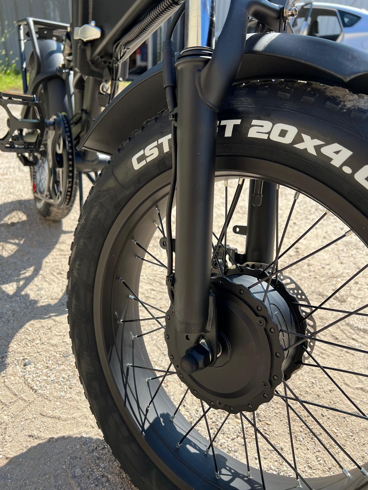 Vélo électrique Fatbike | Atom Ride JY03 | 750 W | V-max 25 km/h | Autonomie 105 km - Atom Motors