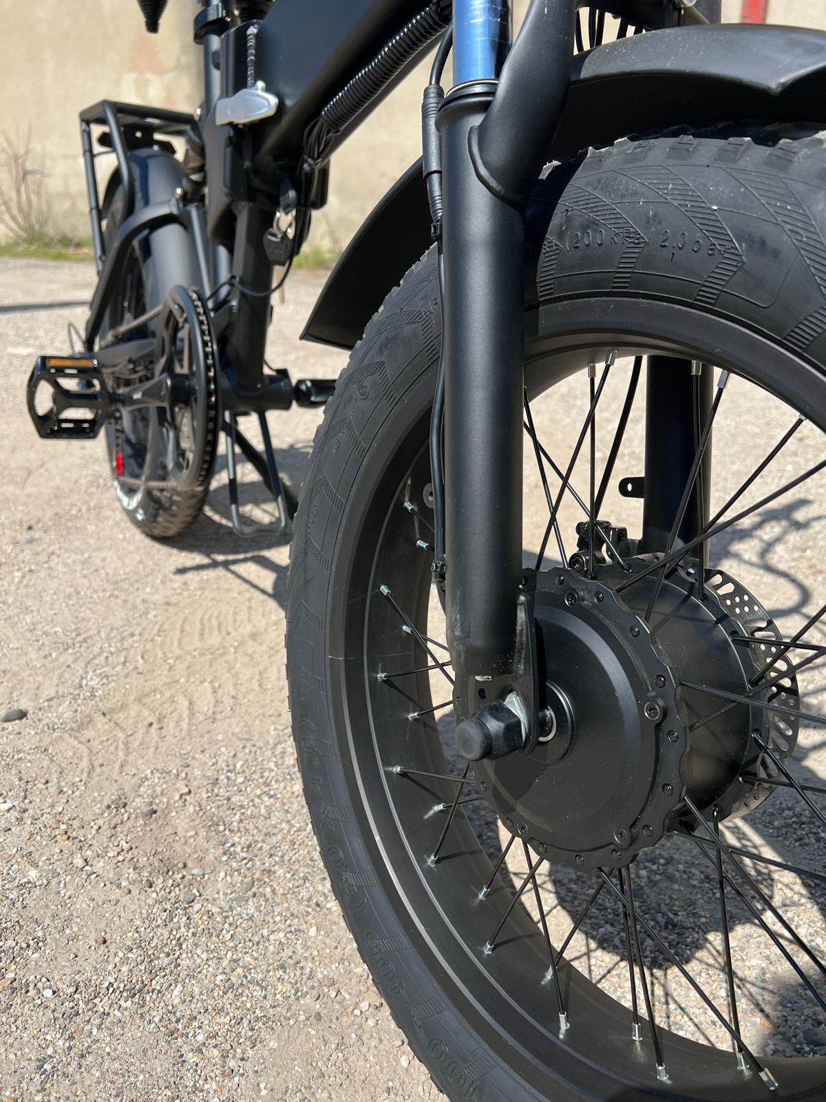 Vélo électrique Fatbike | Atom Ride JY03 | 750 W | V-max 25 km/h | Autonomie 105 km - Atom Motors