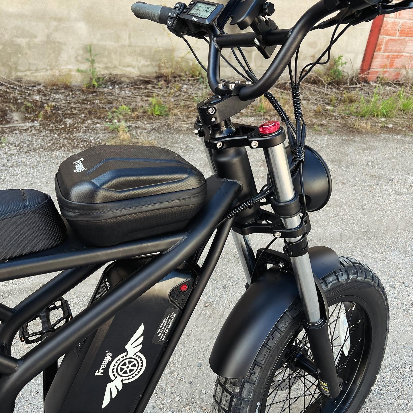 Vélo électrique Fatbike | FREEGO F2 PRO | 1400 W | V-max 25 km/h | Autonomie 80 km - Atom Motors
