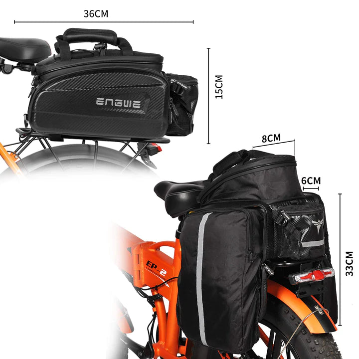 Sac de Porte-Bagages Vélo Étanche ENGWE 35L - Atom Motors