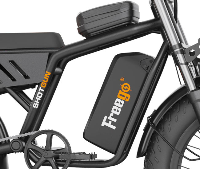 Vélo électrique Fatbike | FREEGO F2 PRO | 1400 W | V-max 25 km/h | Autonomie 80 km - Atom Motors