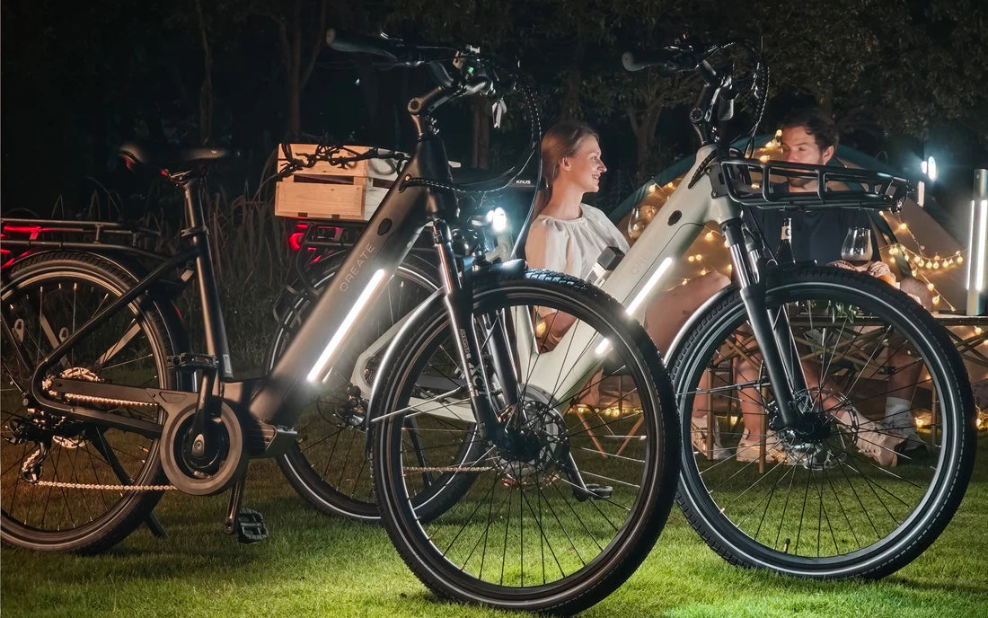 Vélo électrique urbain | A-Spadz QREATE City Pro | 250 W | V-max 25 km/h | Autonomie jusqu’à 100 km - Atom Motors