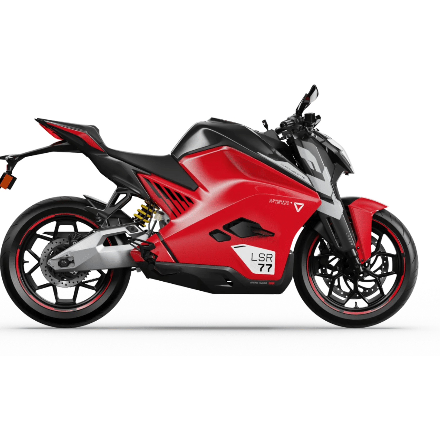 Moto électrique sportive | Ultraviolette F77 Mach 2 | Jusqu’à 155 km/h | Batterie 10,3 kWh | Autonomie jusqu’à 300 km - Atom Motors