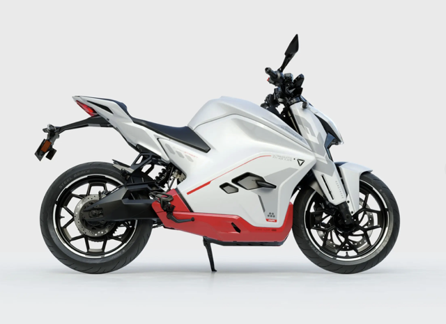 Moto électrique citadine | Ultraviolette F77 Super Street | Puissance ~20 kW | V-max 120 km/h | Autonomie 150-160 km - Atom Motors