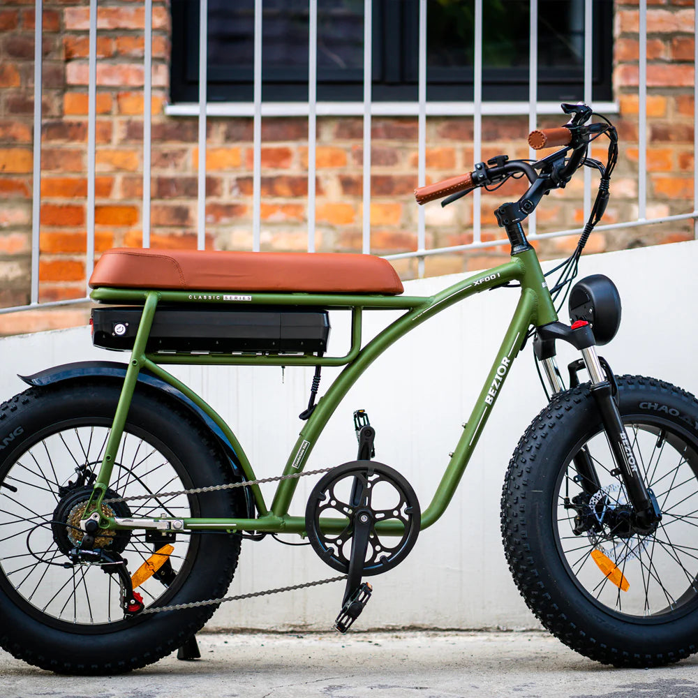 Vélo électrique Fatbike | Gogobest XF001 | 1000 W | V-max 25 km/h | Autonomie 45 km - Atom Motors