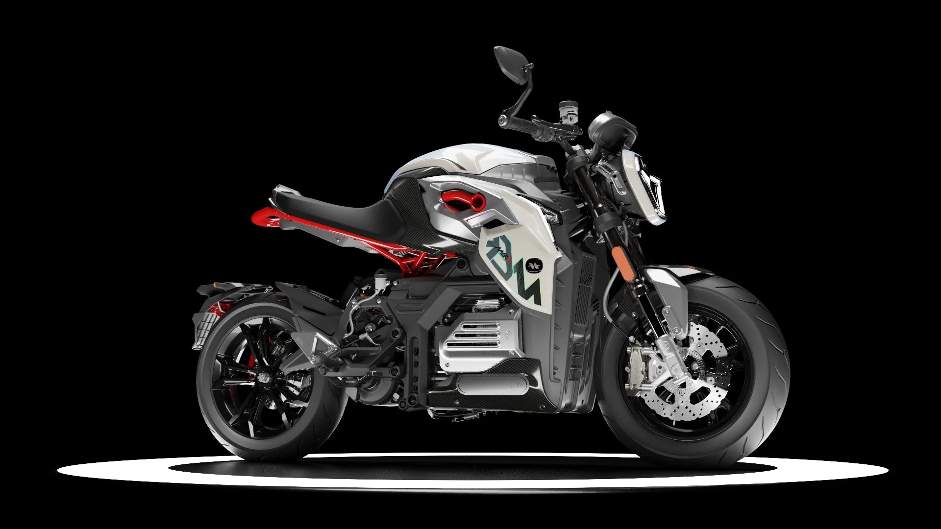 Moto électrique, OVAOBIKE MCR-S | 11 000 W | 125 cc | V-max 148 km/h | Autonomie 210 km - Atom Motors