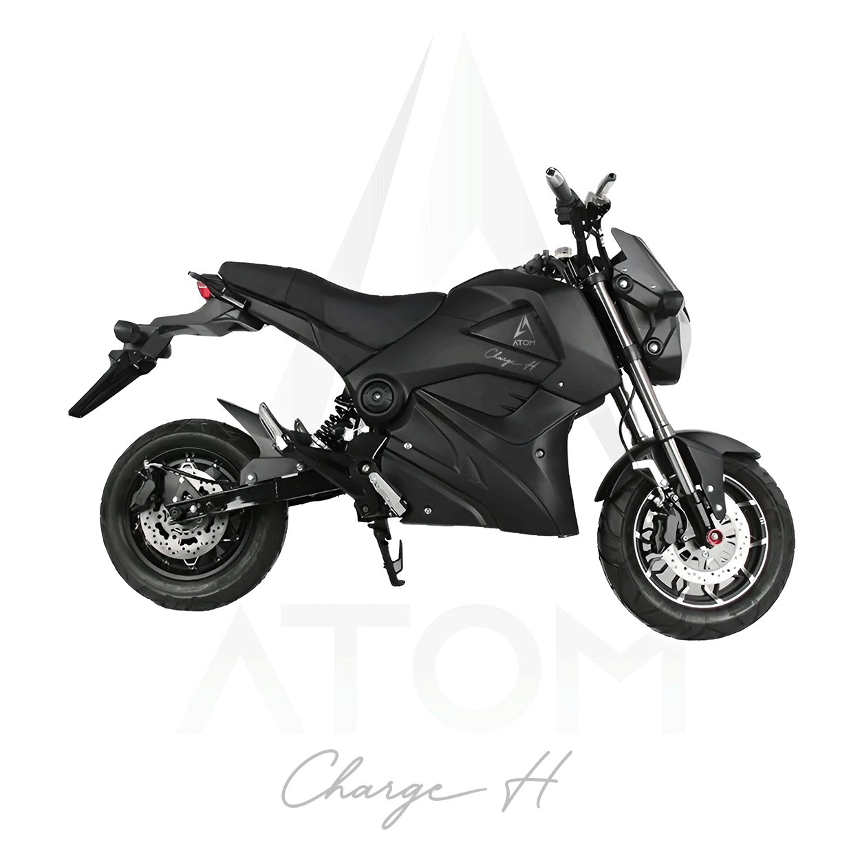 Moto électrique, Atom Charge H | 3000 W | 50 cc | V-max 45 km/h | Autonomie 130 km - Atom Motors