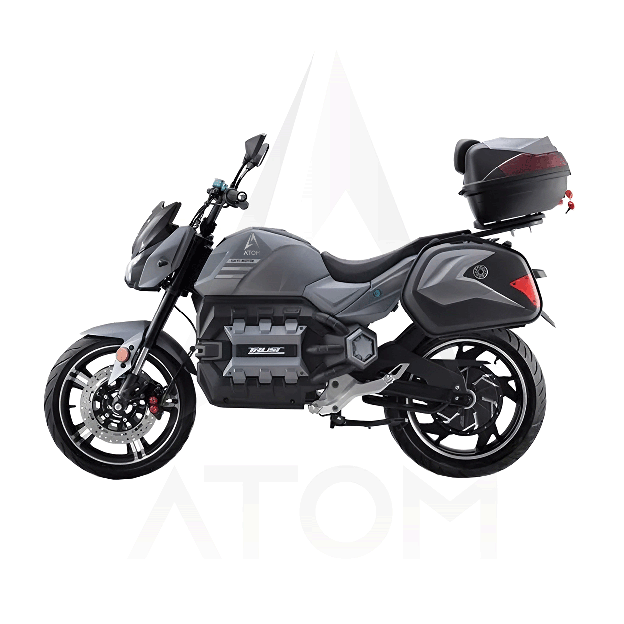 Moto électrique, Dayi Odin | Charge O | 6000 W | 125 cc | V-max 100 km/h | Autonomie 160 km - Atom Motors