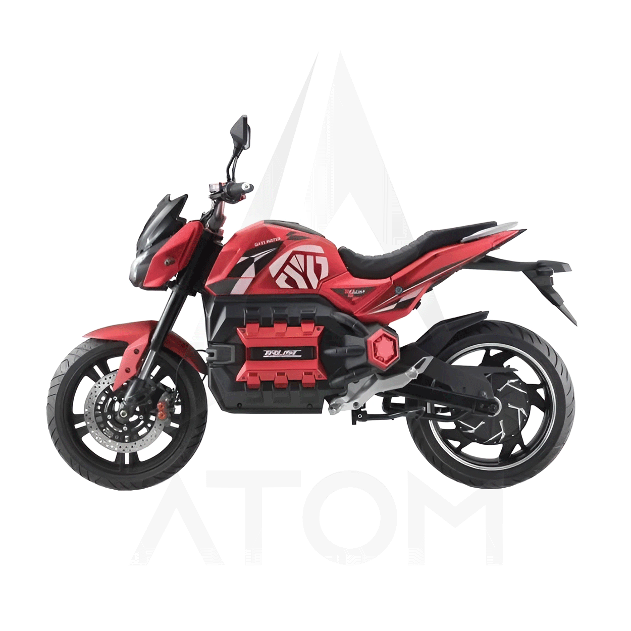 Moto électrique, Dayi Odin | Charge O | 6000 W | 125 cc | V-max 100 km/h | Autonomie 160 km - Atom Motors