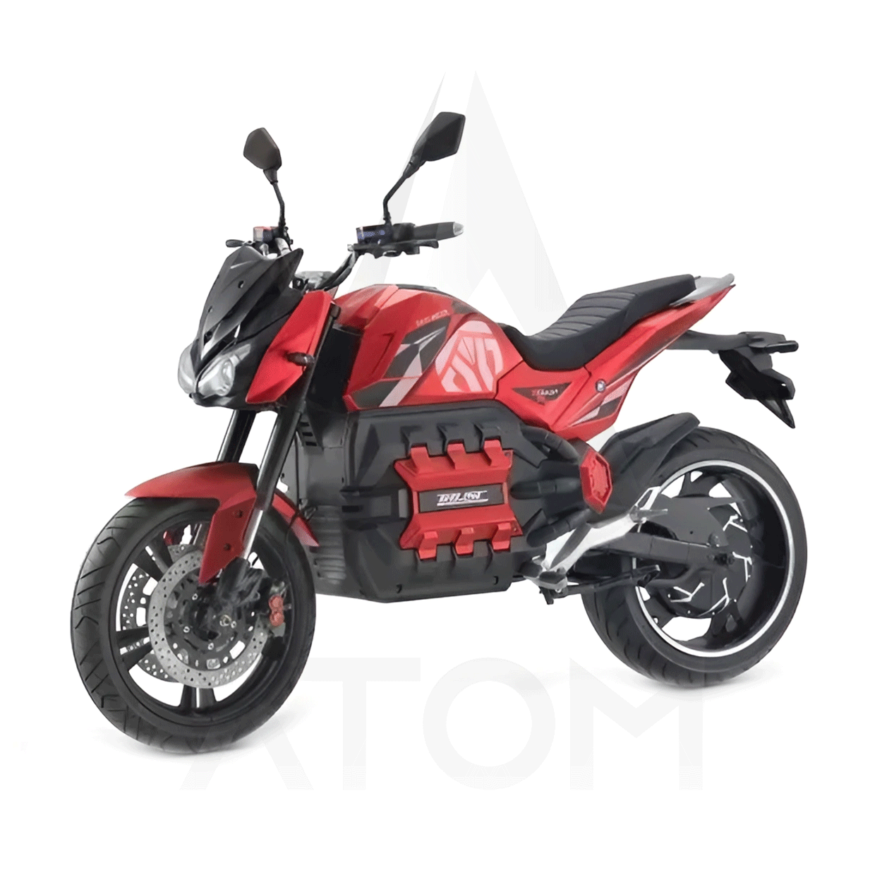 Moto électrique, Dayi Odin | Charge O | 6000 W | 125 cc | V-max 100 km/h | Autonomie 160 km - Atom Motors