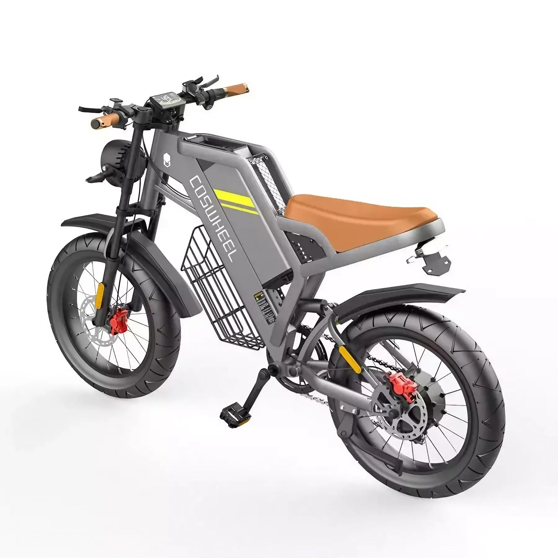 Vélo électrique Fatbike | COSWHEEL GT20 | 1000W | V-max 25 km/h | Autonomie 100 km - Atom Motors