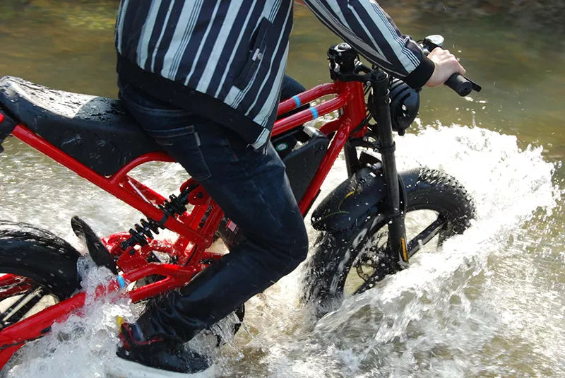 Vélo électrique Fatbike | Atom Ride JY09 | 500 W | V-max 25 km/h | Autonomie 105 km - Atom Motors