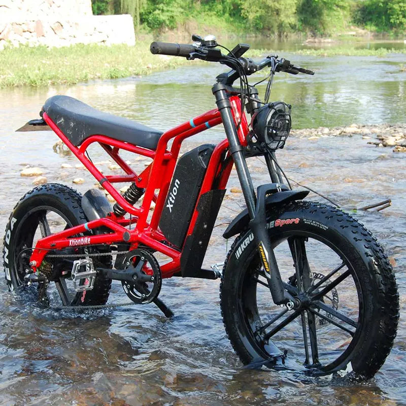 Vélo électrique Fatbike | Atom Ride JY09 | 500 W | V-max 25 km/h | Autonomie 105 km - Atom Motors