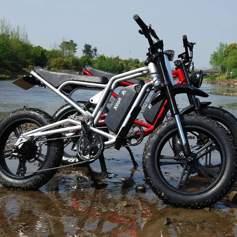 Vélo électrique Fatbike | Atom Ride JY09 | 500 W | V-max 25 km/h | Autonomie 105 km - Atom Motors