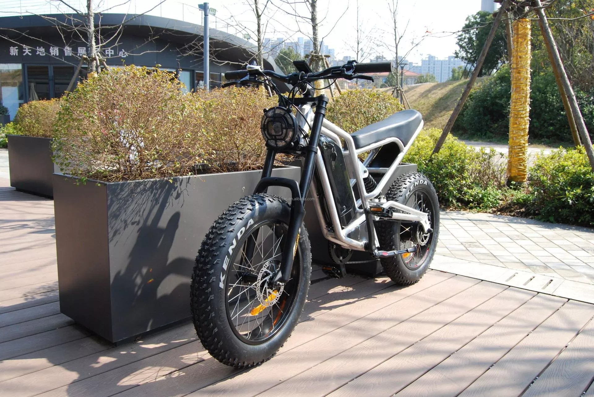 Vélo électrique Fatbike | Atom Ride JY09 | 500 W | V-max 25 km/h | Autonomie 105 km - Atom Motors