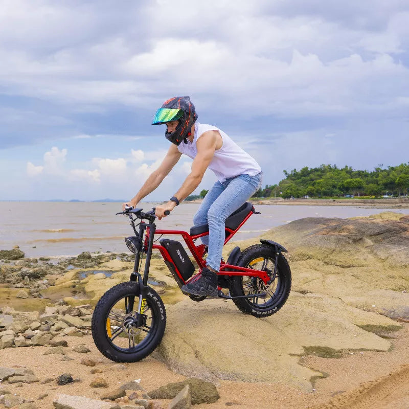 Vélo électrique Fatbike | Atom Ride JY09 | 500 W | V-max 25 km/h | Autonomie 105 km - Atom Motors