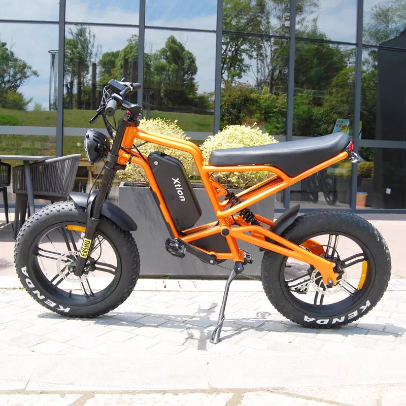 Vélo électrique Fatbike | Atom Ride JY09 | 500 W | V-max 25 km/h | Autonomie 105 km - Atom Motors
