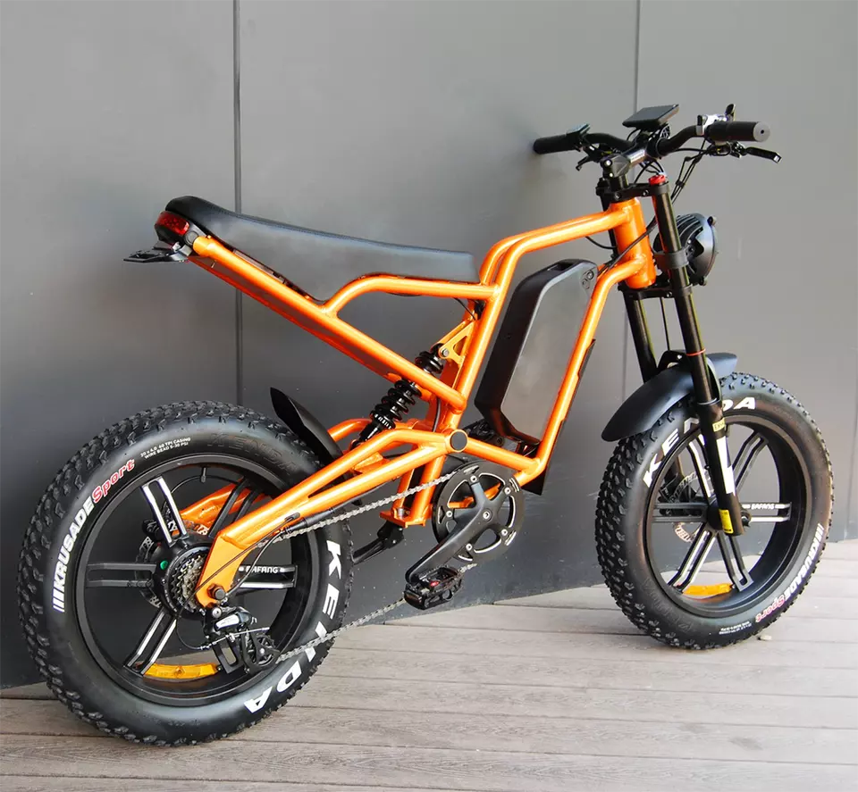Vélo électrique Fatbike | Atom Ride JY09 | 500 W | V-max 25 km/h | Autonomie 105 km - Atom Motors