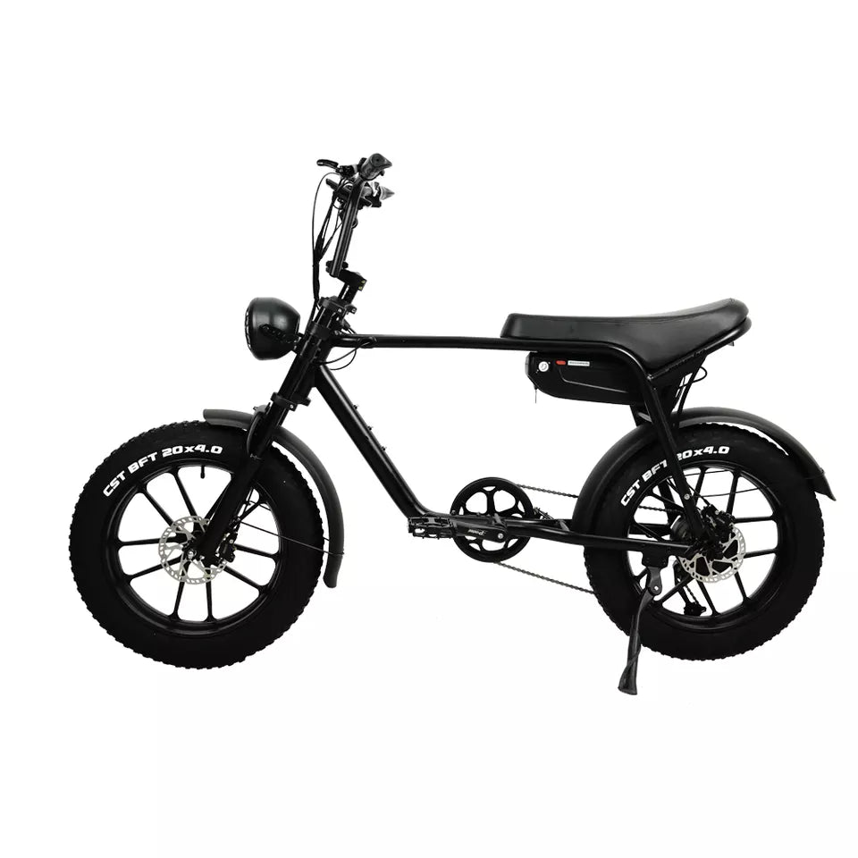 Vélo électrique Fatbike | Atom Ride JY02 | 750 W | V-max 25 km/h | Autonomie 100 km - Atom Motors
