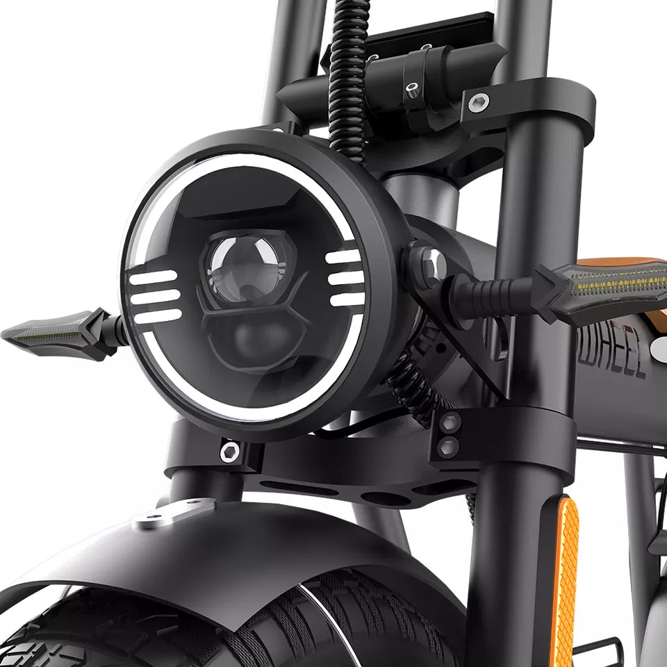 Vélo électrique Fatbike | COSWHEEL CT20 | 1000W | V-max 25 km/h | Autonomie 100 km - Atom Motors
