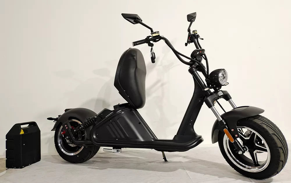 Scooter électrique, Atom City 06 | 3000 W | 50 c | V-max 45 km/h | Autonomie 90 km - Atom Motors