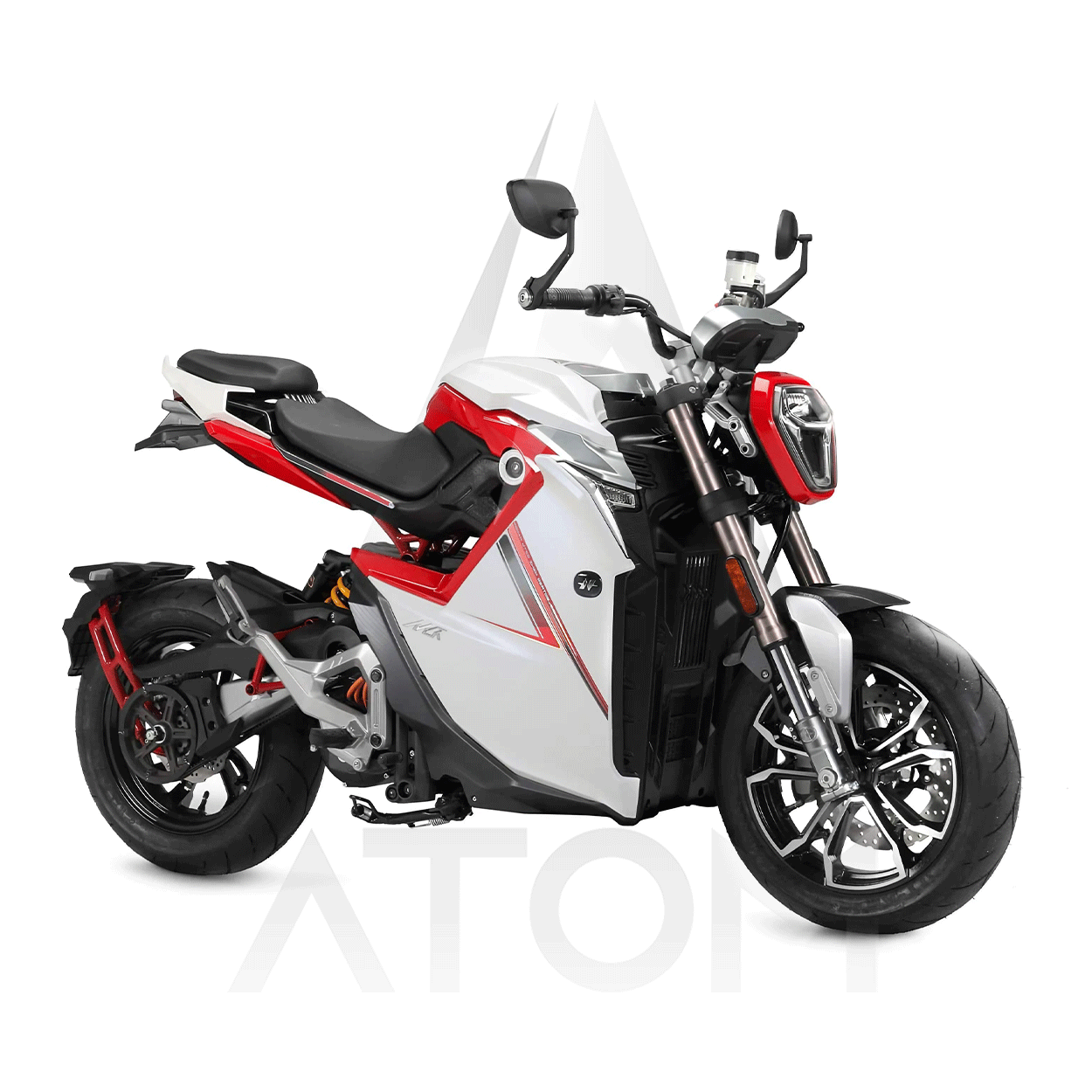 Moto électrique, OVAOBIKE MCR-M | 11 000 W | 125 cc | V-max 130 km/h | Autonomie 230 km - Atom Motors