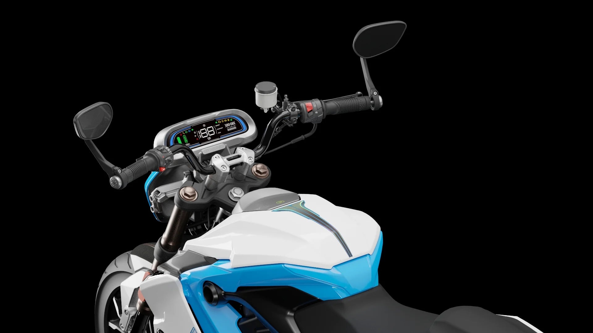 Moto électrique, OVAOBIKE MCR-M | 11 000 W | 125 cc | V-max 130 km/h | Autonomie 230 km - Atom Motors