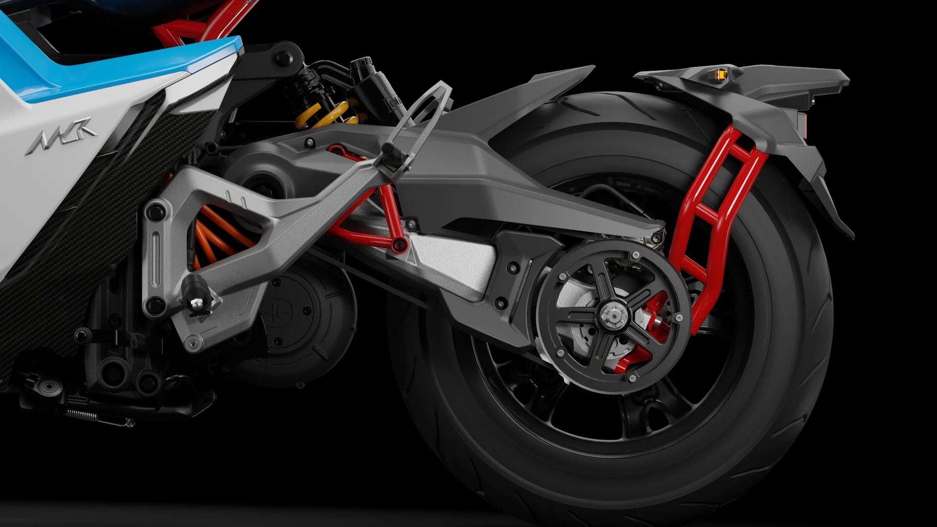Moto électrique, OVAOBIKE MCR-M | 11 000 W | 125 cc | V-max 130 km/h | Autonomie 230 km - Atom Motors