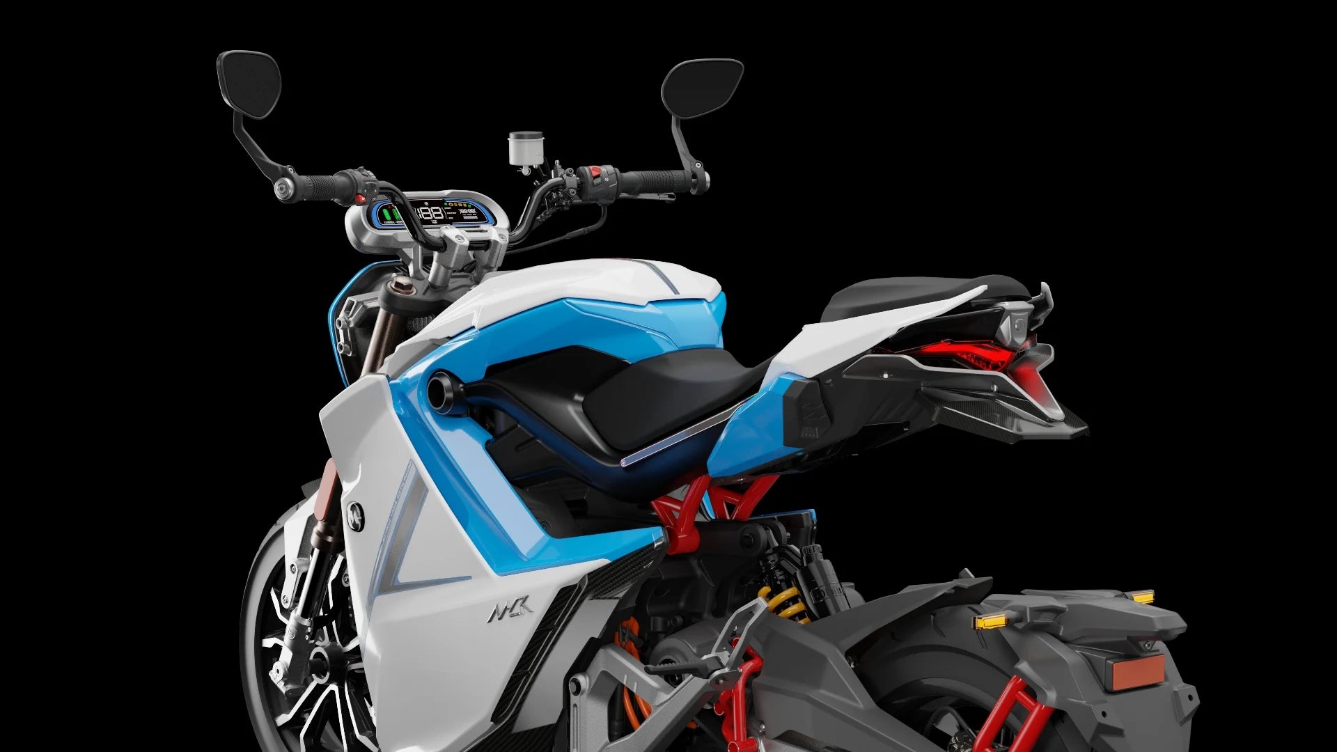Moto électrique, OVAOBIKE MCR-M | 11 000 W | 125 cc | V-max 130 km/h | Autonomie 230 km - Atom Motors