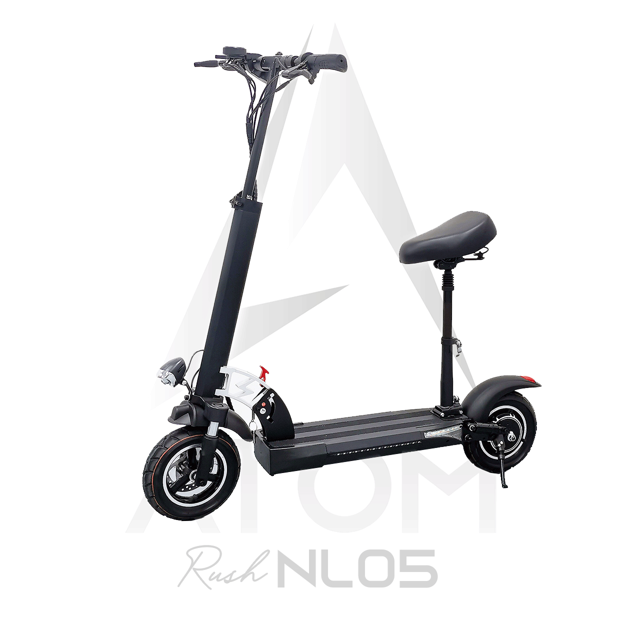 Trottinette électrique, Atom Rush NL05 | 800 W | V-max 25 km/h | Autonomie 60 km - Atom Motors