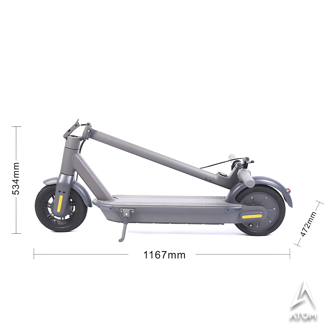 Trottinette électrique, Atom Rush NL01 | 350 W | V-max 25 km/h | Autonomie 60 km - Atom Motors