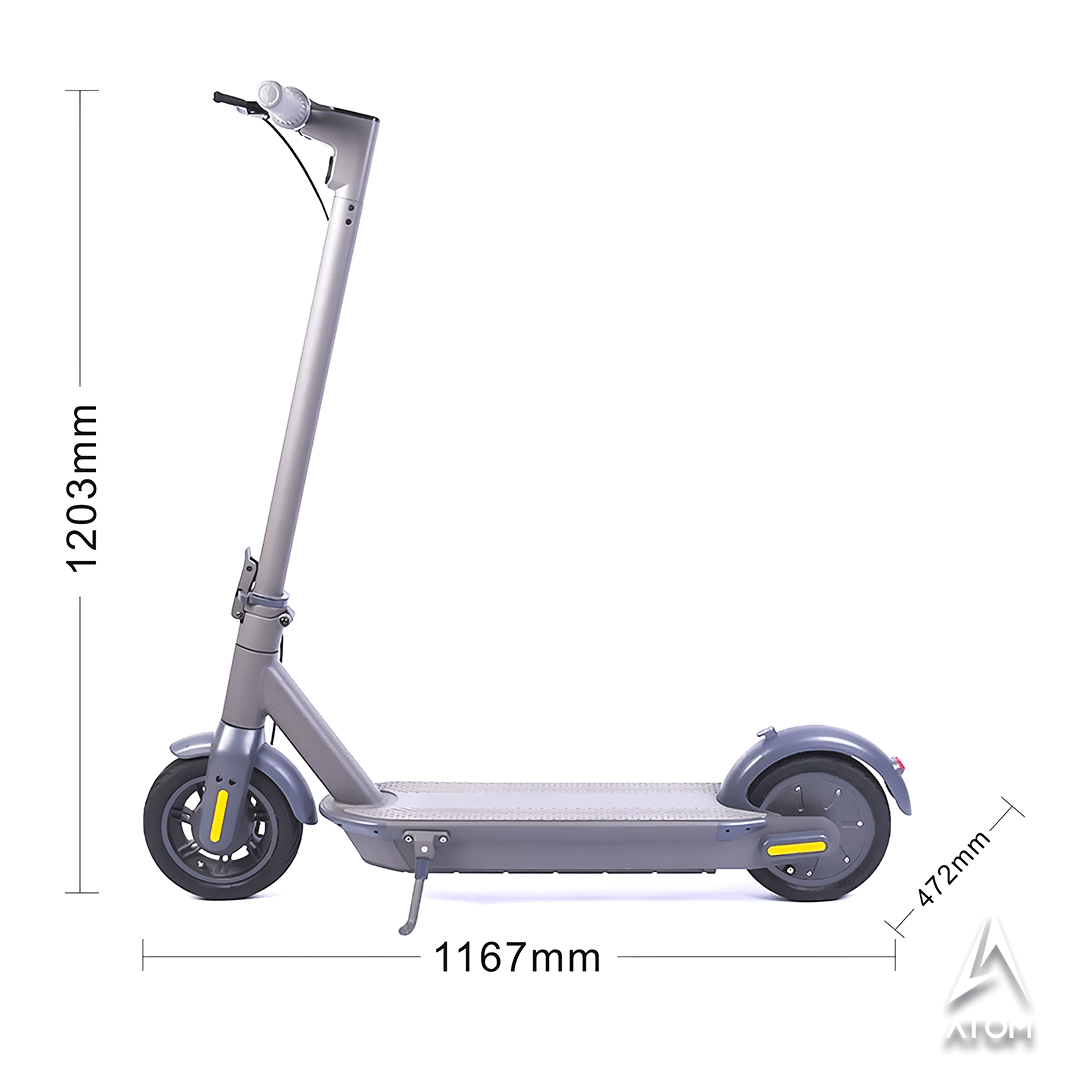 Trottinette électrique, Atom Rush NL01 | 350 W | V-max 25 km/h | Autonomie 60 km - Atom Motors