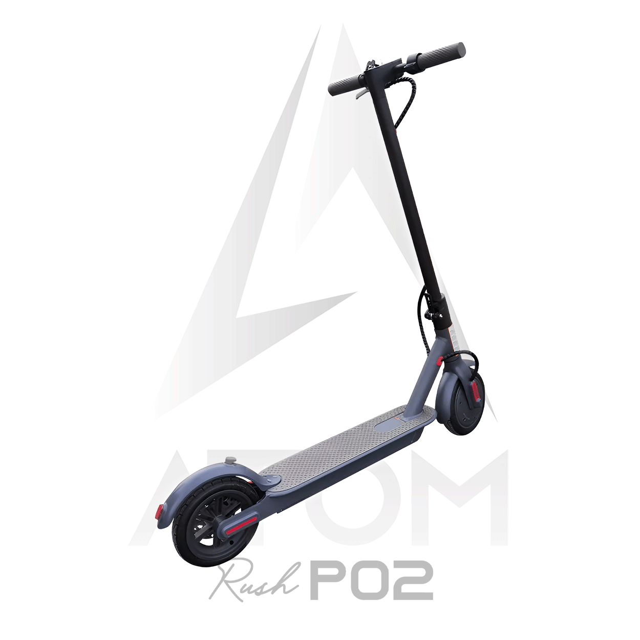 Trottinette électrique, Atom Rush P02 | 350 W | V-max 25 km/h | Autonomie 40 km - Atom Motors