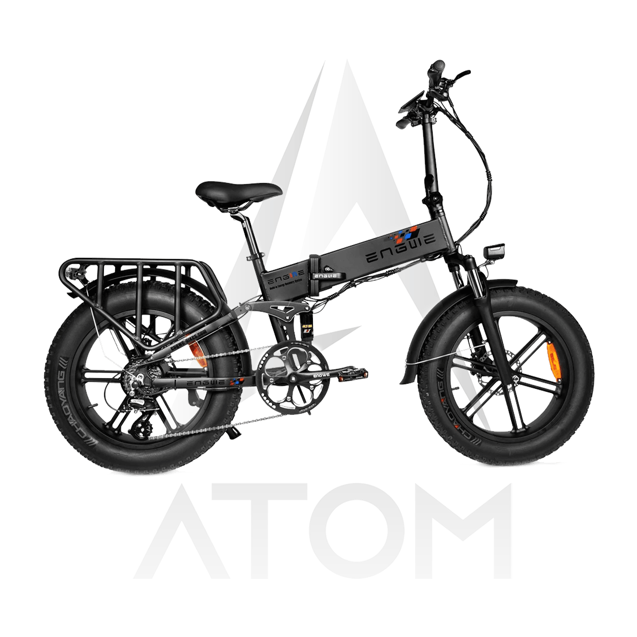 Vélo électrique Fatbike | Engwe Engine X | 250 W | V-max 25 km/h | Autonomie 100 km - Atom Motors