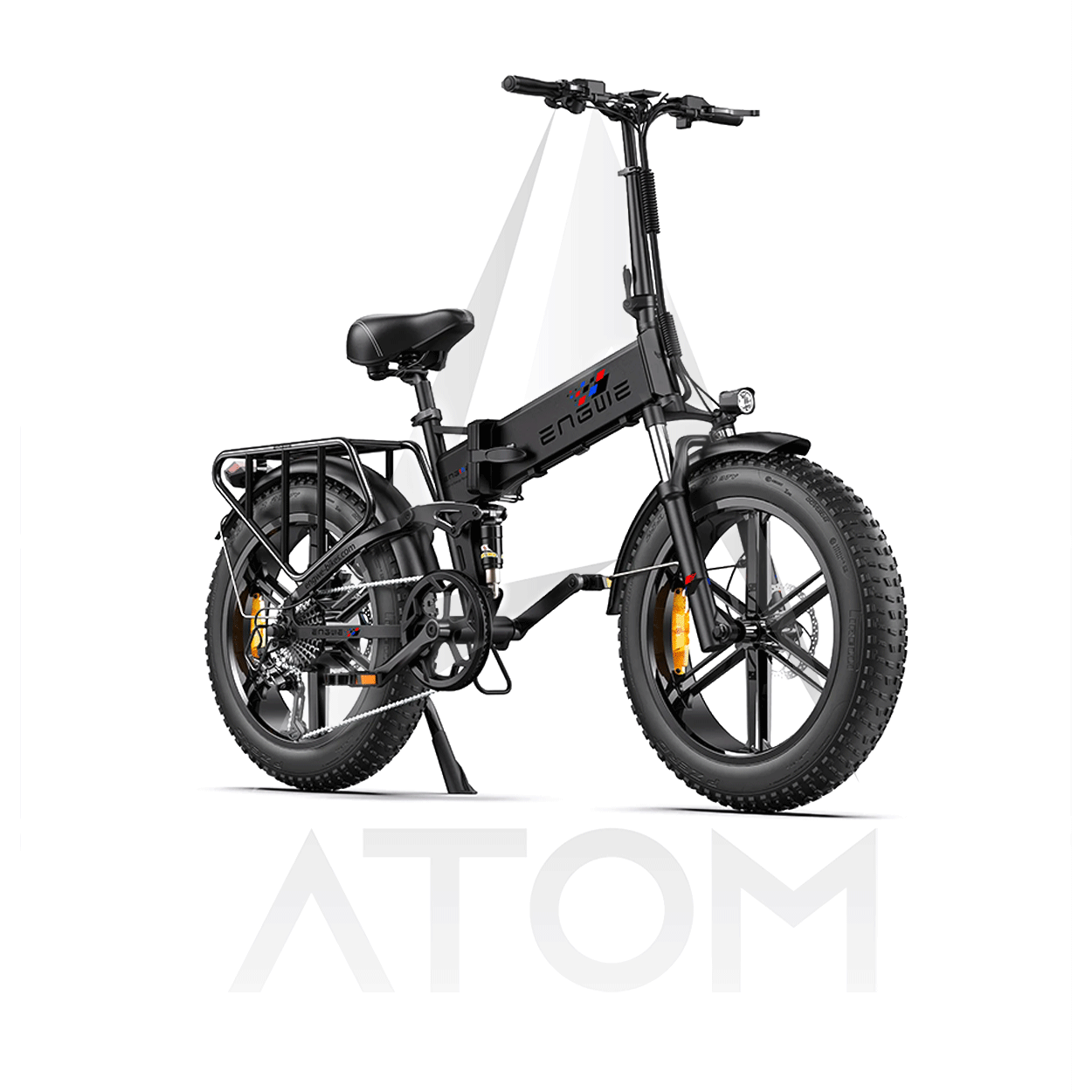 Vélo électrique Fatbike | Engwe Engine X | 250 W | V-max 25 km/h | Autonomie 100 km - Atom Motors