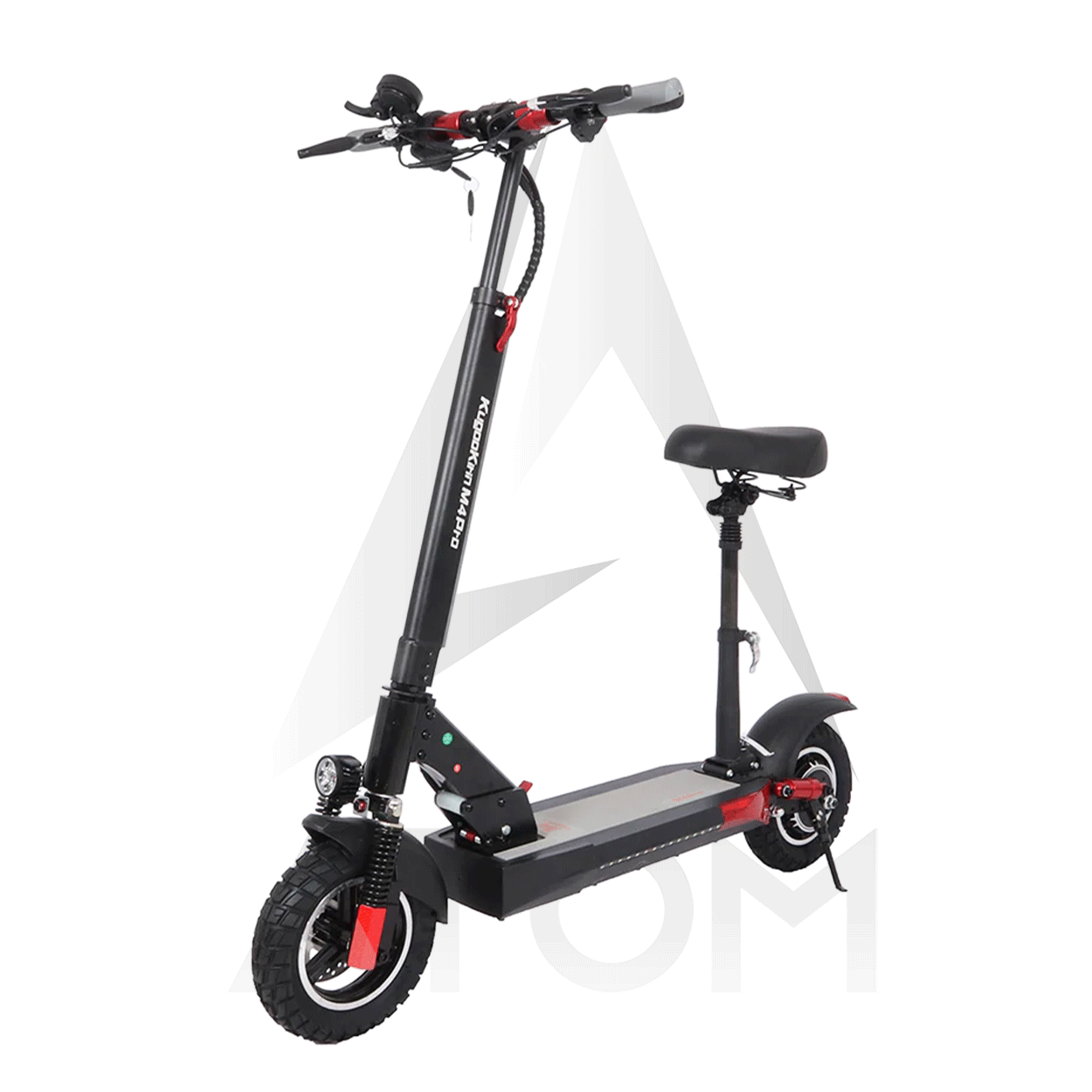 Trottinette électrique | Kugoo Kirin M4PRO | 500 W | V-max 25 km/h | Autonomie 65 km - Atom Motors