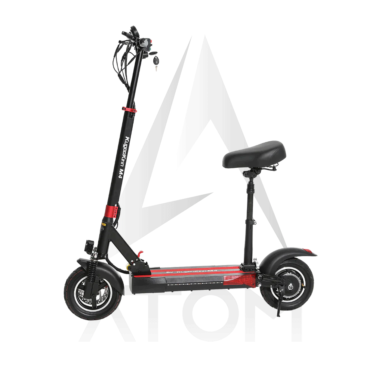Trottinette électrique | Kugoo Kirin M4 | 500 W | V-max 25 km/h | Autonomie 45 km - Atom Motors