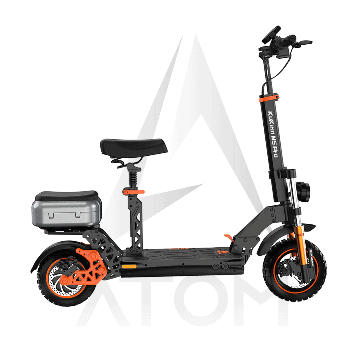 Trottinette électrique | Kugoo Kirin M5PRO | 1200 W | V-max 25 km/h | Autonomie 65 km - Atom Motors