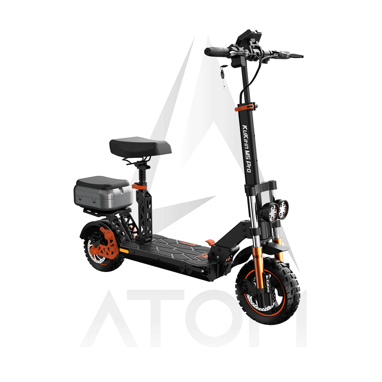 Trottinette électrique | Kugoo Kirin M5PRO | 1200 W | V-max 25 km/h | Autonomie 65 km - Atom Motors