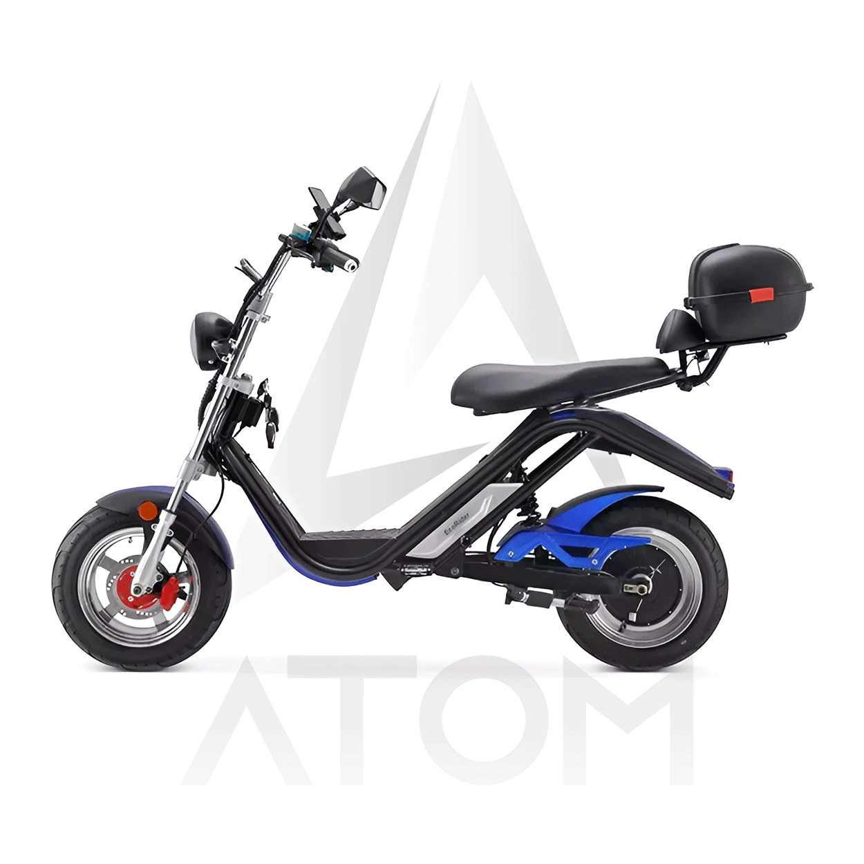 Scooter électrique | Dayi E-Thor | 3000 W | 50 cc | V-max 45 km/h | Autonomie 70 km - Atom Motors