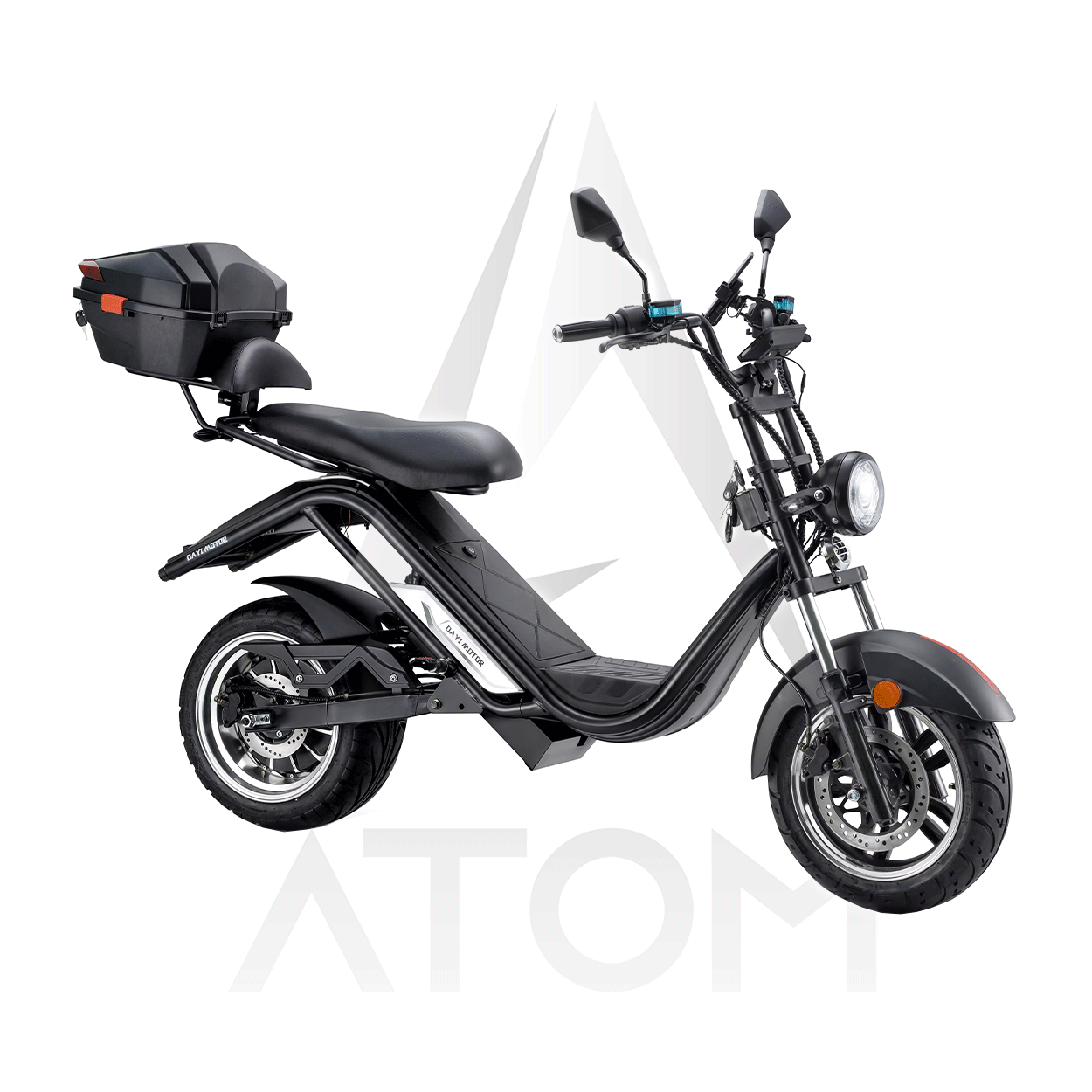 Scooter électrique | Dayi E-Thor | 4000 W | 50 cc | V-max 45 km/h | Autonomie 90 km - Atom Motors