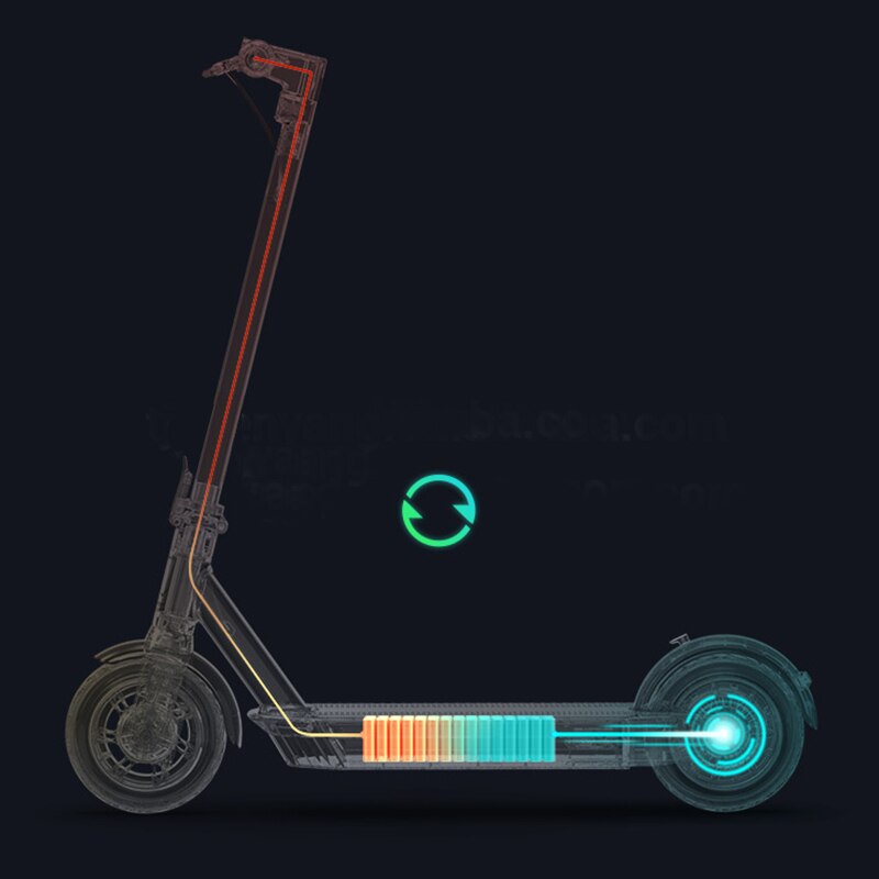 Trottinette électrique, Atom Rush NL05 | 800 W | V-max 25 km/h | Autonomie 60 km - Atom Motors